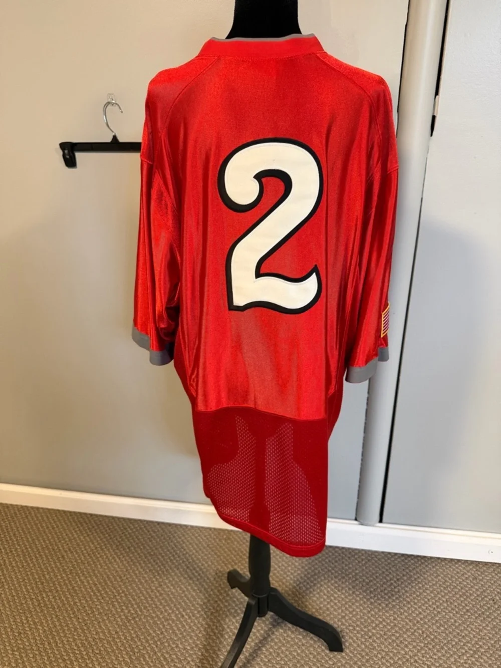 Nike Ohio State Buckeyes #2 Football Jersey Men’s XL Red NCAA - Picture 5 of 7